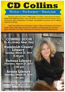 CD Collins
                    California libraries poster