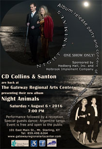 CD release party - Night Animals poster